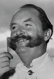 Mustache Prints: Proud -- Steward K.M. Brown, of the liner Asturias
