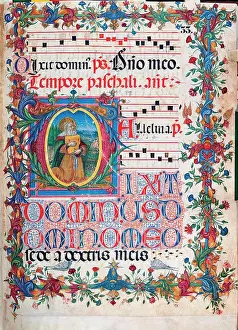 Letter Prints: Psalter with weekday holiday day Hymns according to the Roman Curia tradition