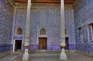 Tiles Prints: The Public Audience Hall, Kunya Ark Citadel