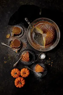 Produce Prints: Pumpkin Bundt Cake