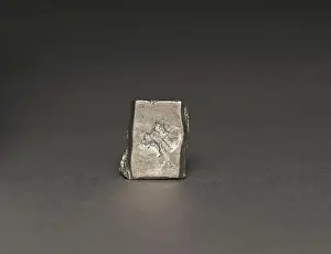Period Prints: Punch-Marked Coin, 400-300 BC. India