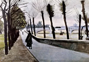 Quays Prints: Quai du Louvre, Summer, 1906 Artist: Albert Marquet