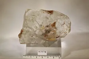 Mineral Prints: Quartz. minerals. North America; USA; North Carolina; Alexander County