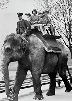 Elephant Prints: Queen Elizabeth II - Early And Childhood Scenes. May 30, 1939