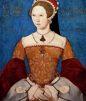 Gallery Prints: Queen Mary I, by Master John, 1544, National Portrait Gallery, London, England, UK, Europe