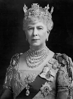 1938 Prints: Queen Mary - Portraits - Royalty. August 01, 1938. (Photo by Hay Wrightson)