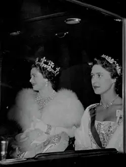 Lady Elizabeth Bowes Prints: Queen Mother, Princess Margaret