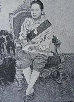 1955 Prints: Queen Savang Vadhana of Siam (Thailand) 1878