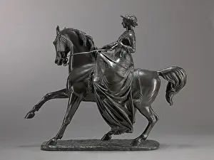 Horseback Prints: Queen Victoria on Horseback, Thomas Thornycroft