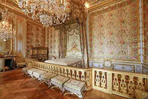 Interior Photo Prints: Queens Parade Bedroom Chambre de la Reine