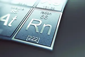 Metallic Prints: Radon (Chemical Element)