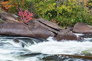 Ontario Prints: Rapids on Onaping River, City of Greater Sudbury, Ontario, Canada