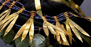 Word Prints: Reconstructed headdress of Puabi