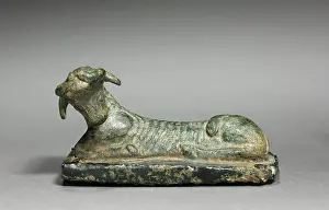Greece Prints: Recumbent Animal on Grater or Scraper
