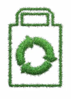 Conservation Prints: Recycling, illustration