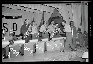 Reed section of 227th A.G.F. Band, Soldiers, Military bands, United States. Army Ground Forces. Jack Miller Collection