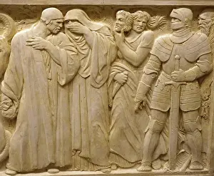 Relief Prints: Relief depicting Corruption, Slander