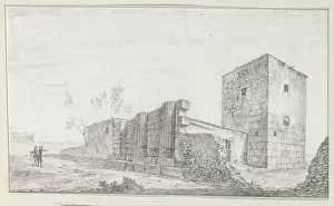 Remains of Esculaap Temple (Tempio di Esculapio) Outside walls of the old Agrigento
