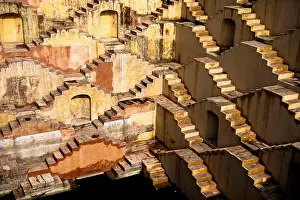 Ruin Prints: Remains of public place in a temple, Jaipur, India