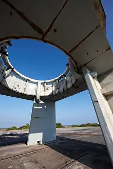 Florida Prints: Remnants of the Launch Pedestal at Launch Complex 34