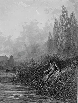 Suffering Prints: The Remorse of Lancelot, by Gustave Dore