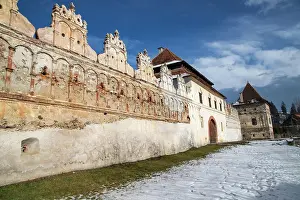 Romania Prints: Renaissance castle in Lazarea, Transylvania, Romania, Europe