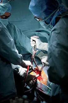 Woman Patient Prints: Reportage in the orthopaedic surgery unit in the Diaconesses Croix Saint Simon hospital in Paris