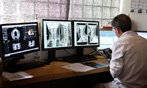 Examination Prints: Reportage in a radiology centre in Haute-Savoie