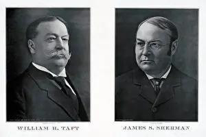 Mustache Prints: Republican Nominees for President and Vice President