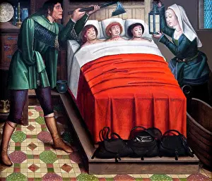 Flanders Prints: Retable of Saint Nicholas, by Master of the Legend of St Lucy