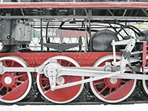 Stern Prints: Retro Locomotive Retro vintage locomotive revolutionary time the iron Copyright: xZoonar