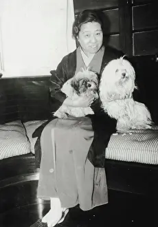 1938 Prints: Return Is Awaited.. Mrs. Matsui