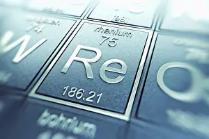 Metallic Prints: Rhenium (Chemical Element)