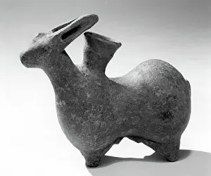 Rabbit Prints: Rhyton in the shape of a rabbit ca. 900 B.C. Iran. Rhyton in the shape of a rabbit 327354
