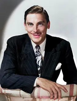 Mustache Prints: Richard Hart, Publicity Portrait for the Film, 'Green Dolphin Street', MGM, 1947