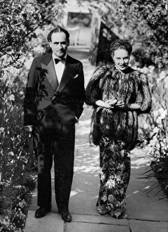 1938 Prints: Richard Tauber & Wife Formally Dianna Napier - Tenor & Actor - Stage & Screen
