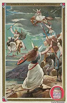 Symbolic Pictures Prints: The Ride of the Valkyries, The Valkyrie