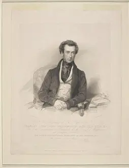 Portrety Prints: The Right Hon.orable CHARLES JOHN LORD TEIGNMOUTH (Wielmożny Charles John Teignmouth) Walker