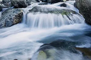 Out Of Focus Prints: Rio Blanco stream, Los Glaciares National Park