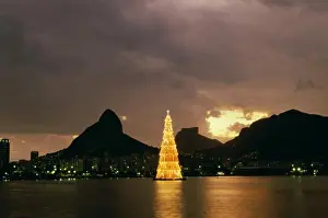 Christmas Tree Prints: Rio de Janeiro Brazil