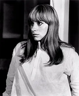 Hairstyle Prints: Rita Tushingham, on-set of the Film, 'The Guru', 20th Century-Fox, 1969