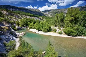 Gorge Prints: River Verdon, Gorge Du Verdon, Provence, France, Europe