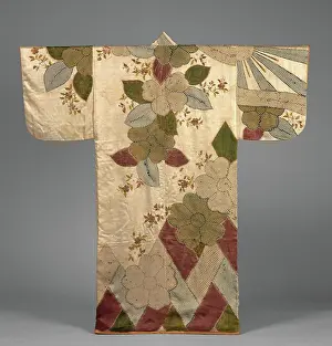 Bold Prints: Robe (Kosode) with Cherry Blossoms