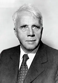 1950 Prints: Robert Frost - American Poet. May 1, 1950.