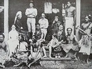 Island Prints: Robert Louis Stevenson (13 November 1850 ñ 3 December 1894) Scottish novelist