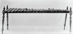Tours Prints: Rock Harmonicon ca. 1880 William Till This rock harmonicon or stone xylophone was made by the Till family
