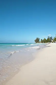 West Indies Prints: Rockley Beach Barbados, Caribbean