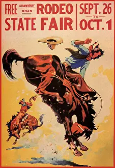 Horse Prints: Rodeo at State Fair