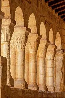 Union Prints: Romanesque capital in the portical Romanesque capital in the portical copyright: xzoonar