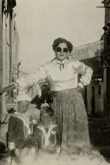 Parenting Prints: Rome Italy may 1941 A mother